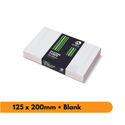OLYMPIC SYSTEM CARDS Plain 125x200mm 5x8 White